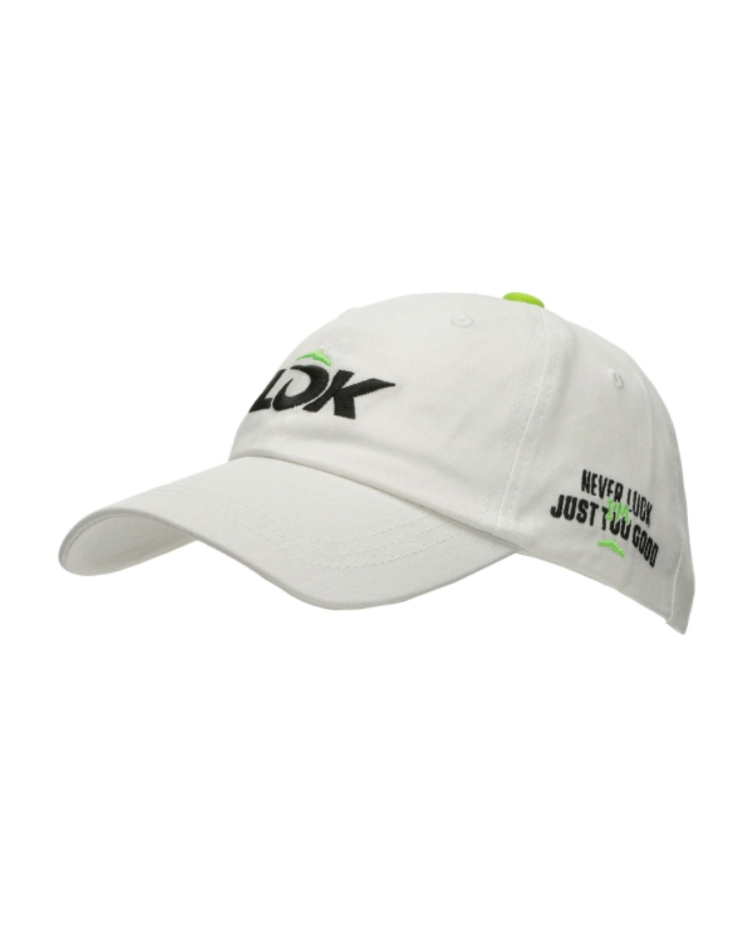 Gorra LOK Never Luck | Blanca