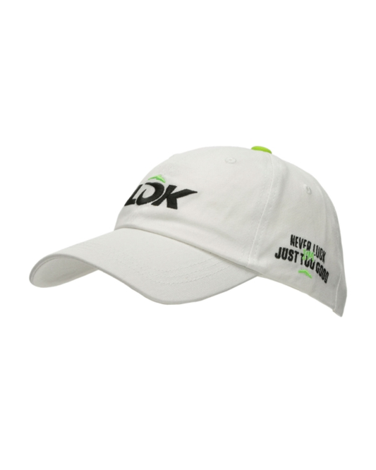 Gorra LOK Never Luck | Blanca