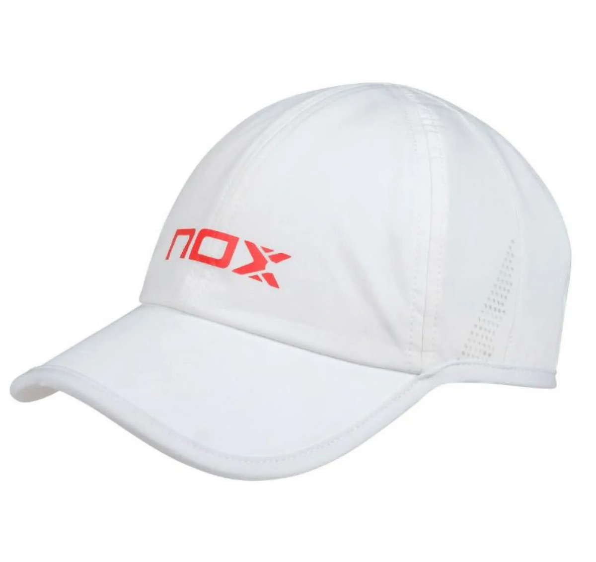 GORRA NOX BLANCO ROJO