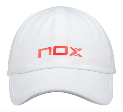 GORRA NOX BLANCO ROJO