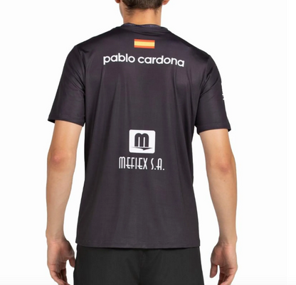 Camiseta Bullpadel Pablo Cardona Premier Padel Lili Azul Marino
