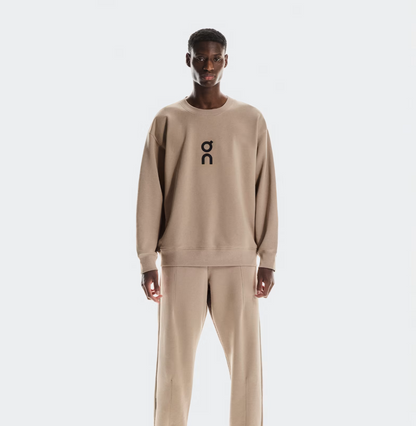 SUDADERA ON CLOUD CLUB CREW DESERT | MEN