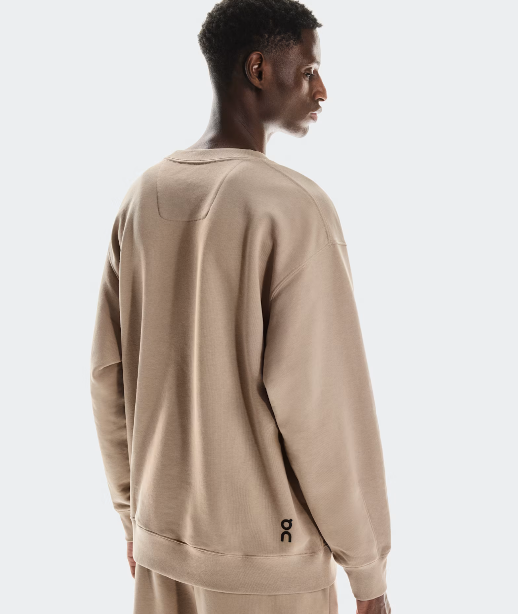 SUDADERA ON CLOUD CLUB CREW DESERT | MEN
