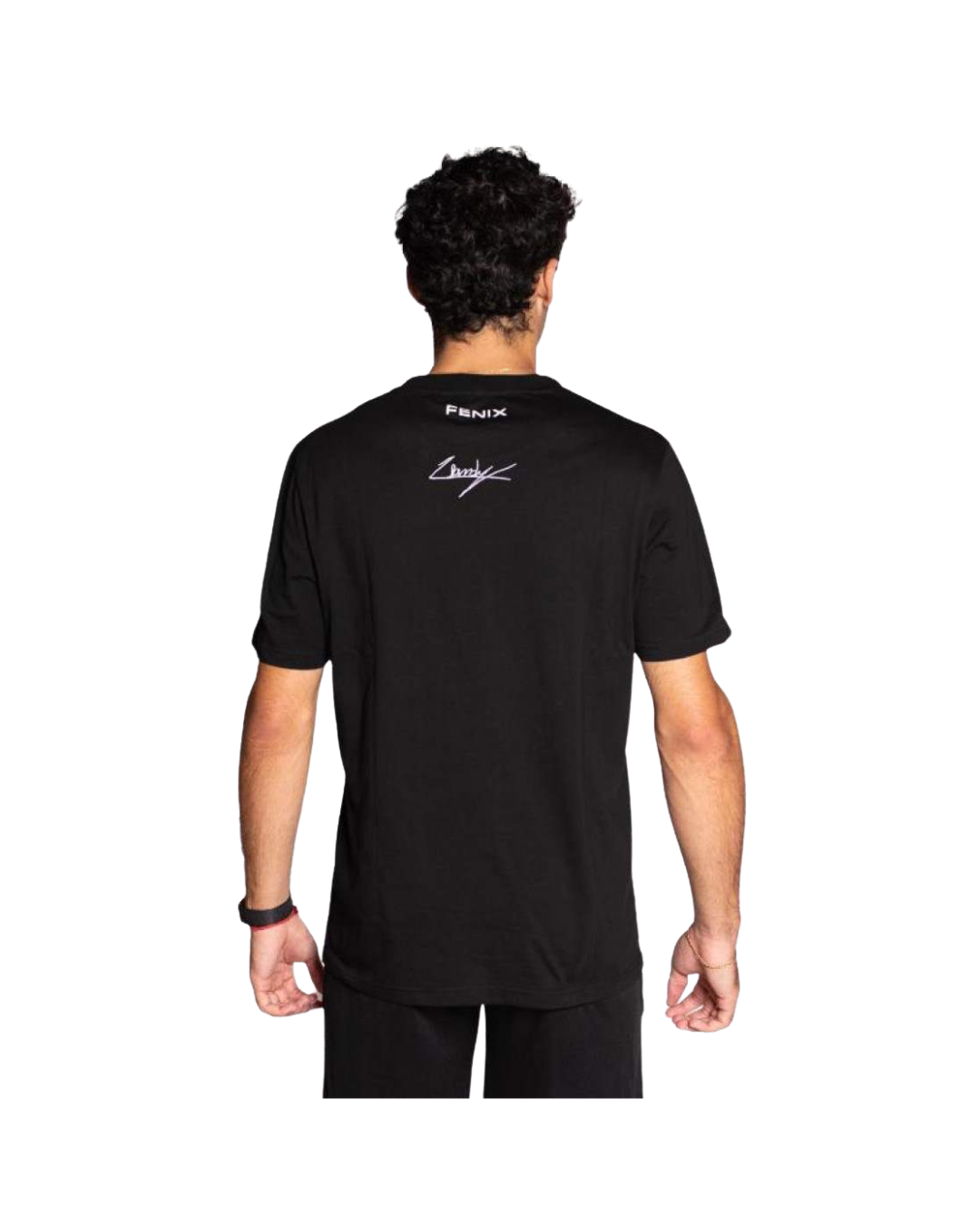 Camiseta Siux Leo Augsburger Fenix Negro Naranja