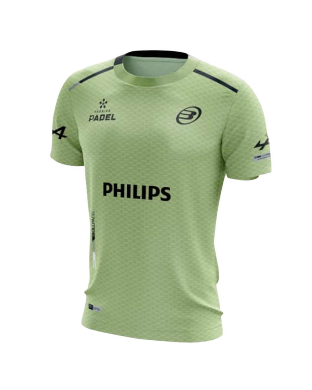 Camiseta Oficial Bullpadel Acilo Di Nenno Amarillo Azufre Flúor