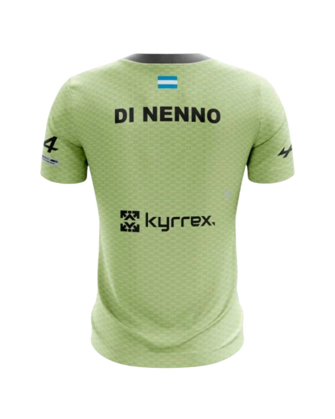 Camiseta Oficial Bullpadel Acilo Di Nenno Amarillo Azufre Flúor