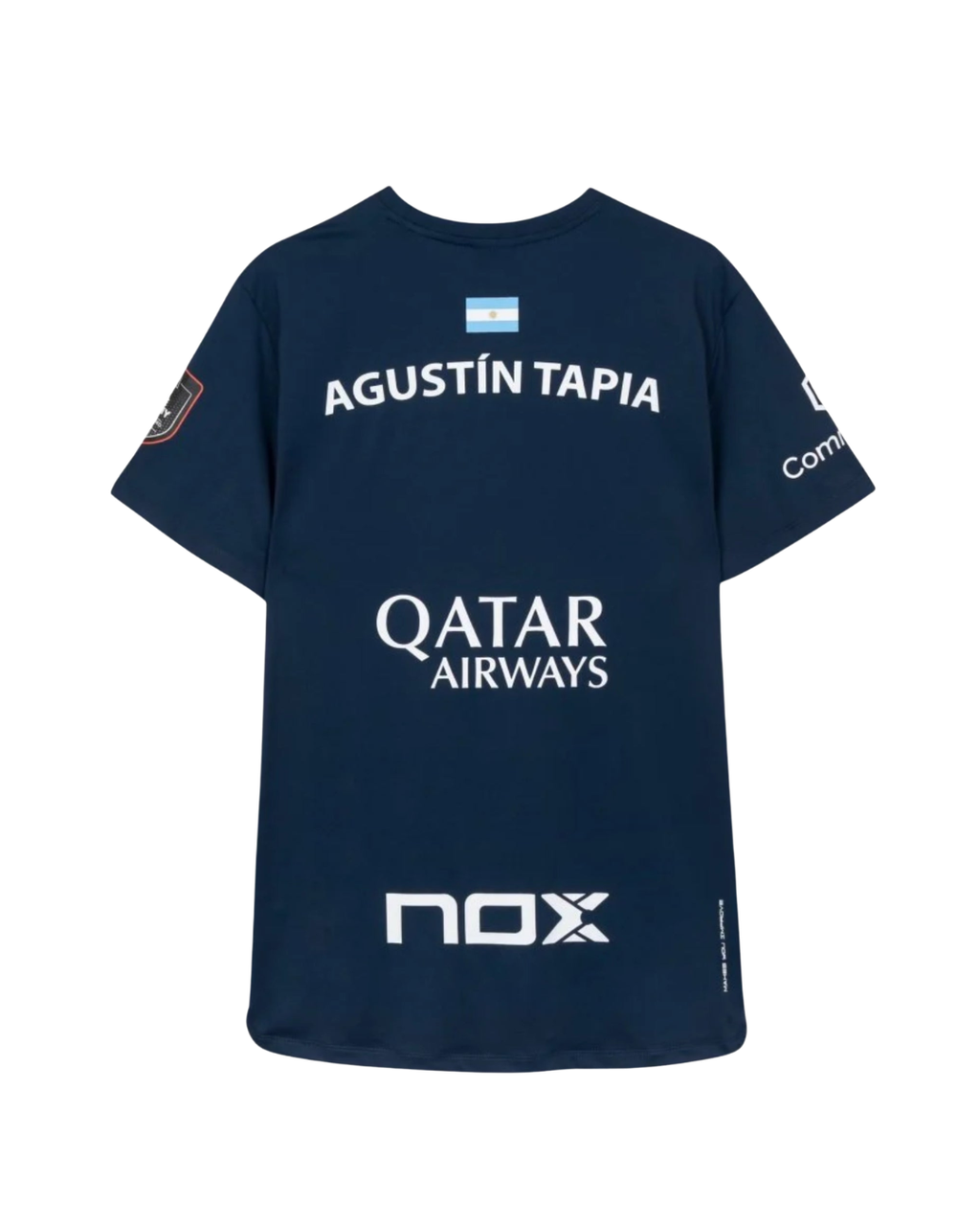 NOX CAMISETA SPONSORS AT10 AZUL OSCURO DE AGUSTÍN TAPIA 2026
