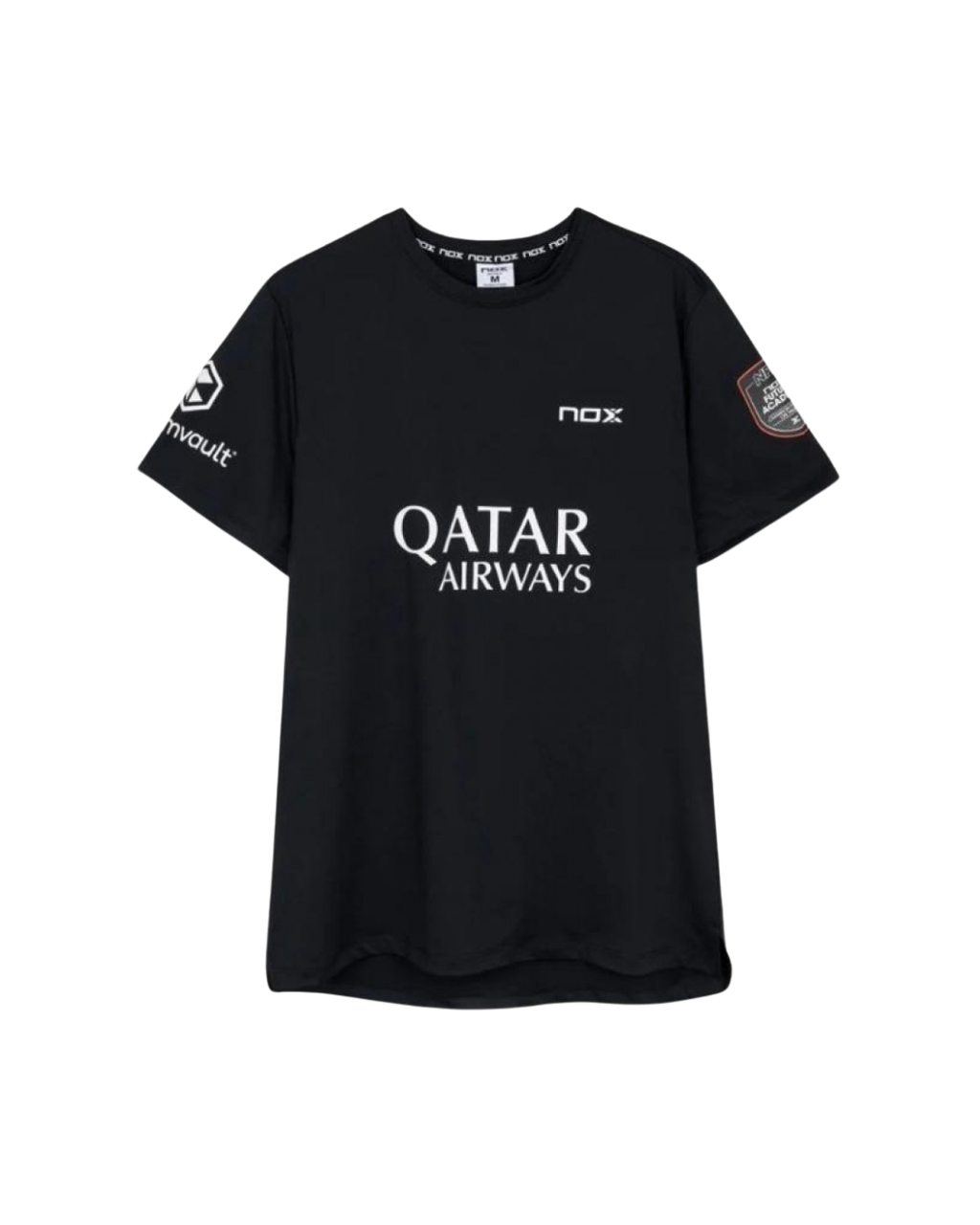 Camiseta Nox Agustin Tapia sponsorise AT10 Negro 2026