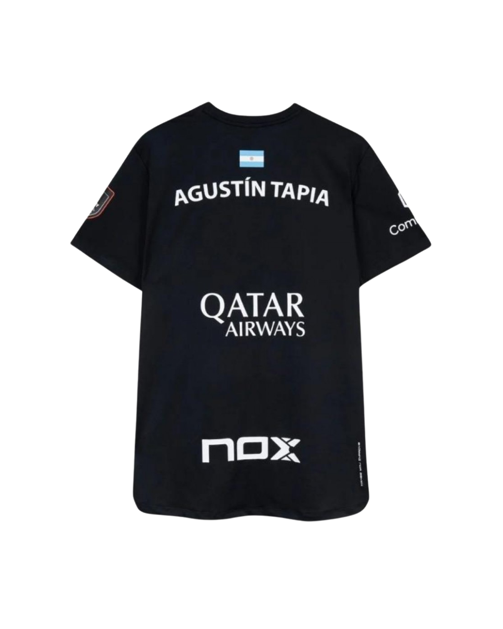 Camiseta Nox Agustin Tapia sponsorise AT10 Negro 2026