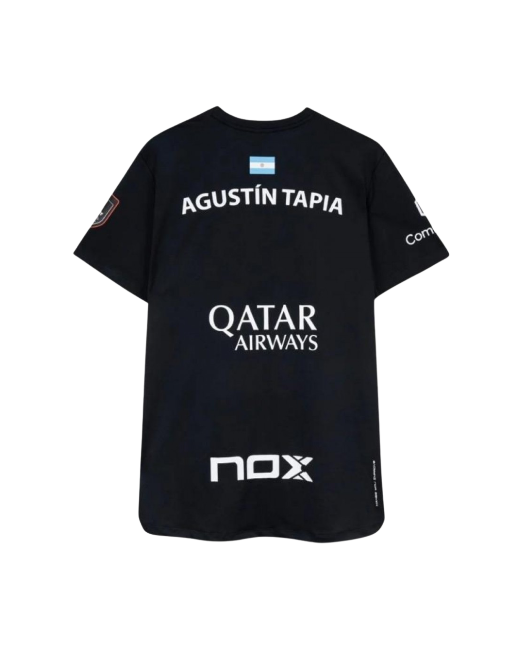 Camiseta Nox Agustin Tapia sponsorise AT10 Negro 2026