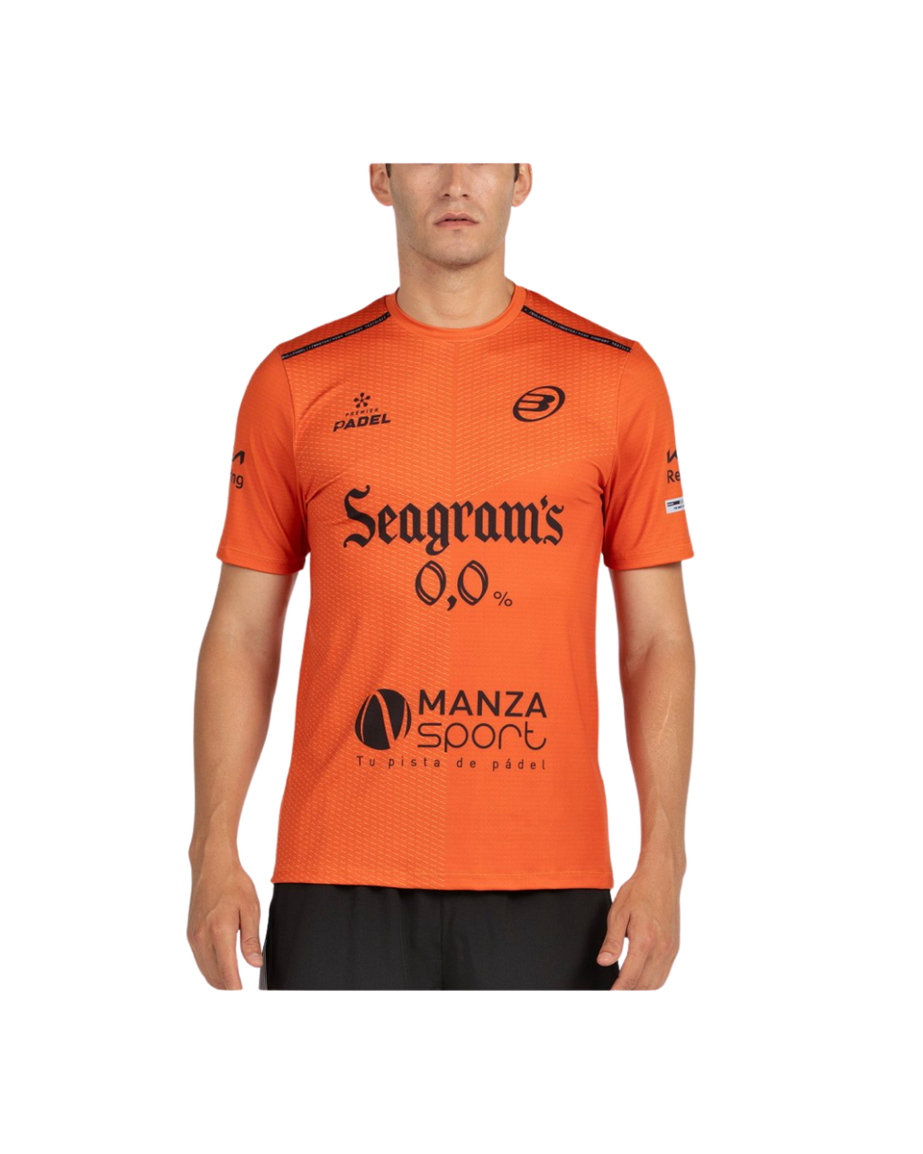 CAMISETA BULLPADEL MESIA PN ARCILLA