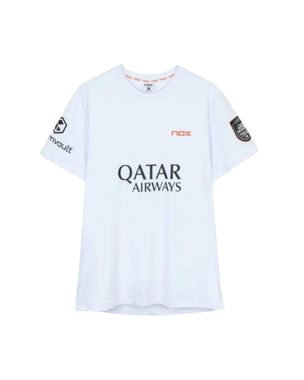Camiseta Nox Agustin Tapia Sponsors AT10 Blanco 2026