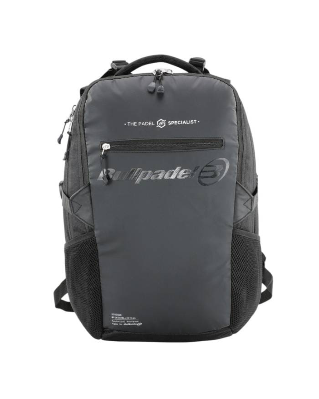 MOCHILA BULLPADEL TECH NEGRA 2025