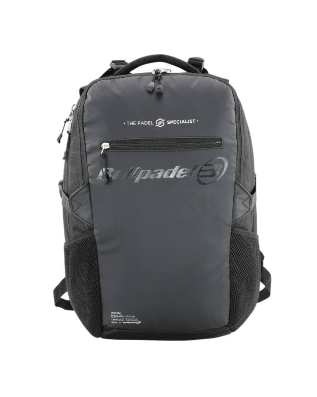 MOCHILA BULLPADEL TECH NEGRA 2025