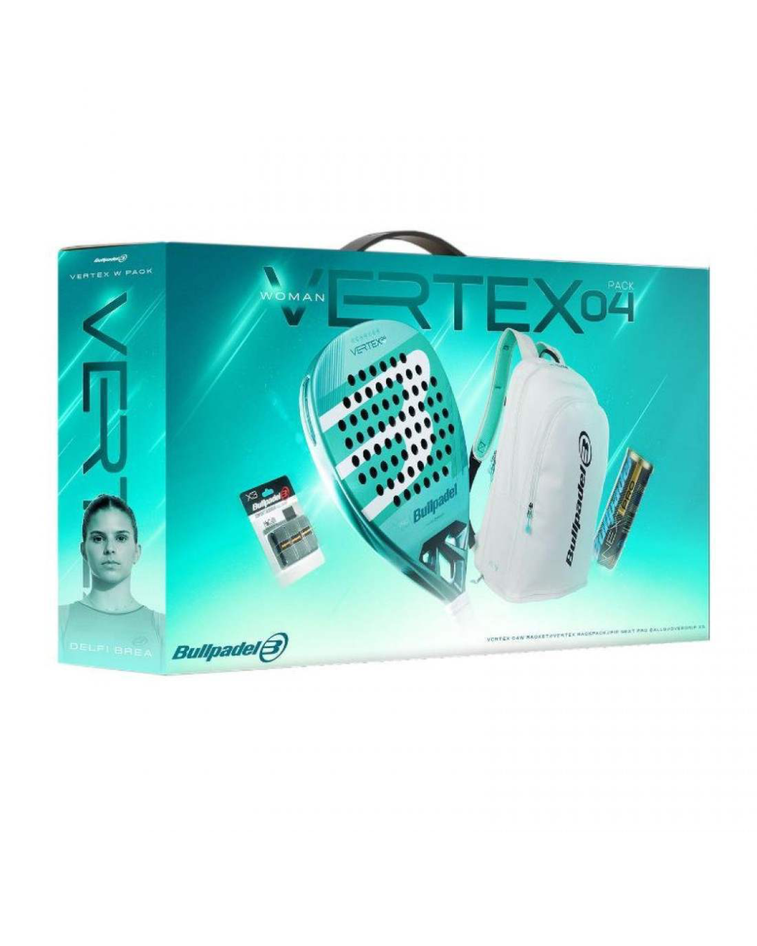 Pack Bullpadel Vertex 04 Pro Line W 2026