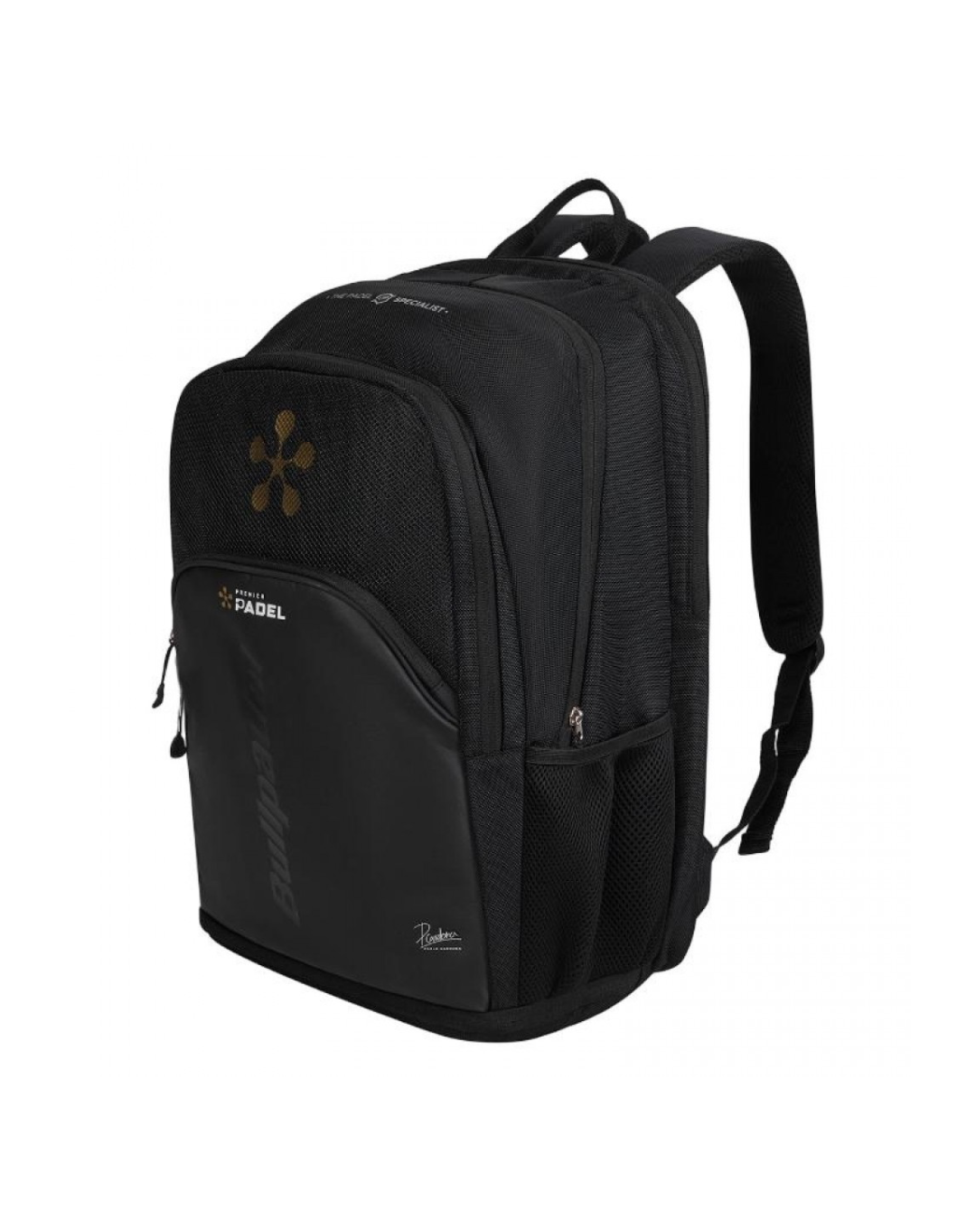 Mochila Bullpadel Pablo Cardona Premier Padel Vertex Geo Negro