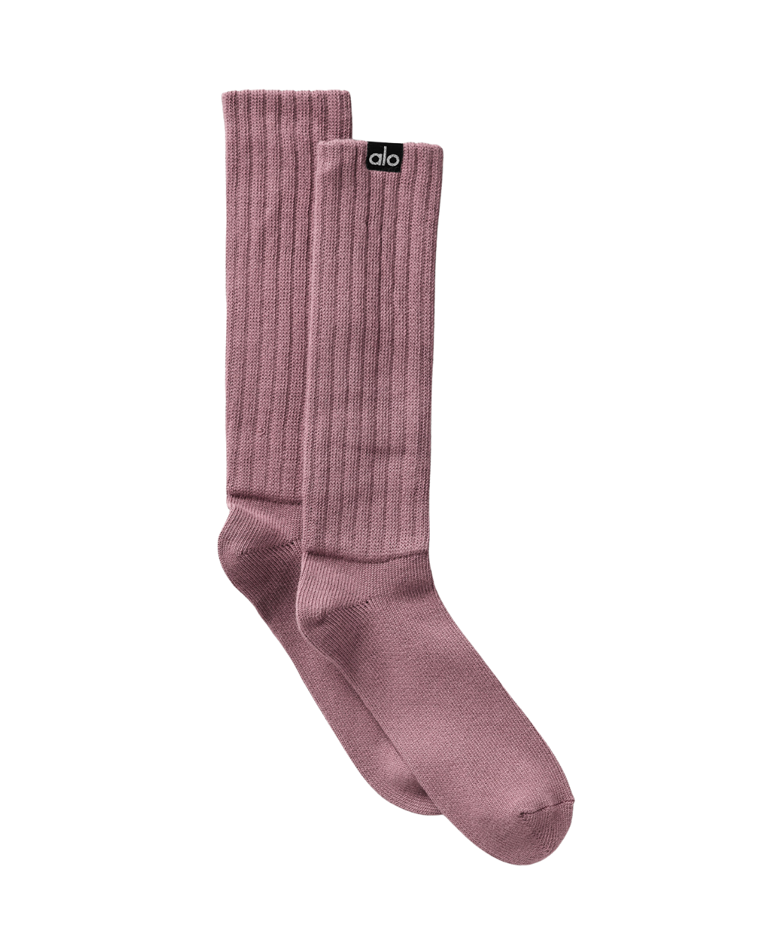 Calcetas ALO Unisex Scrunch Sock | Smoky quartz