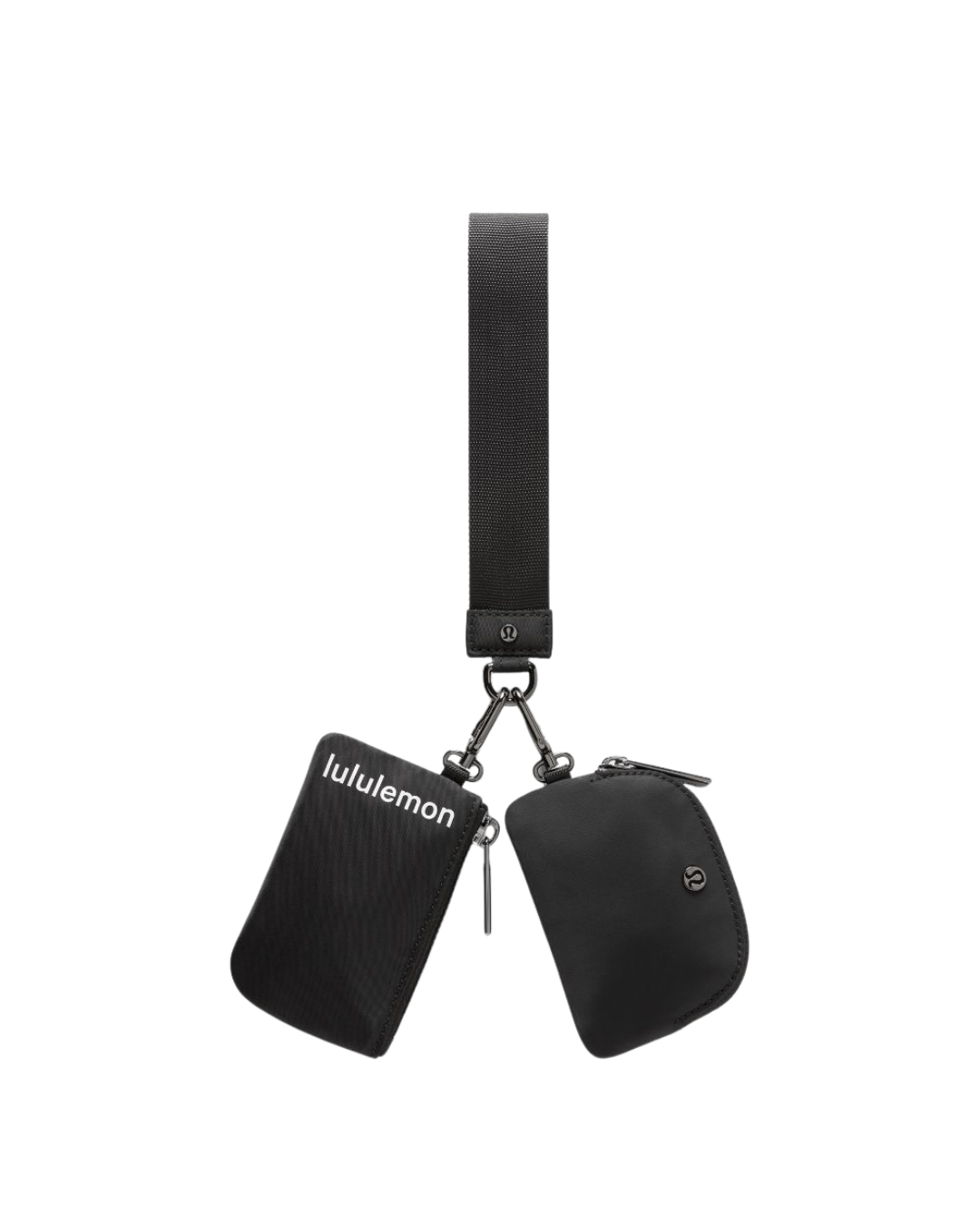 Mini bolsas con correa para la muñeca Lululemon | Negro