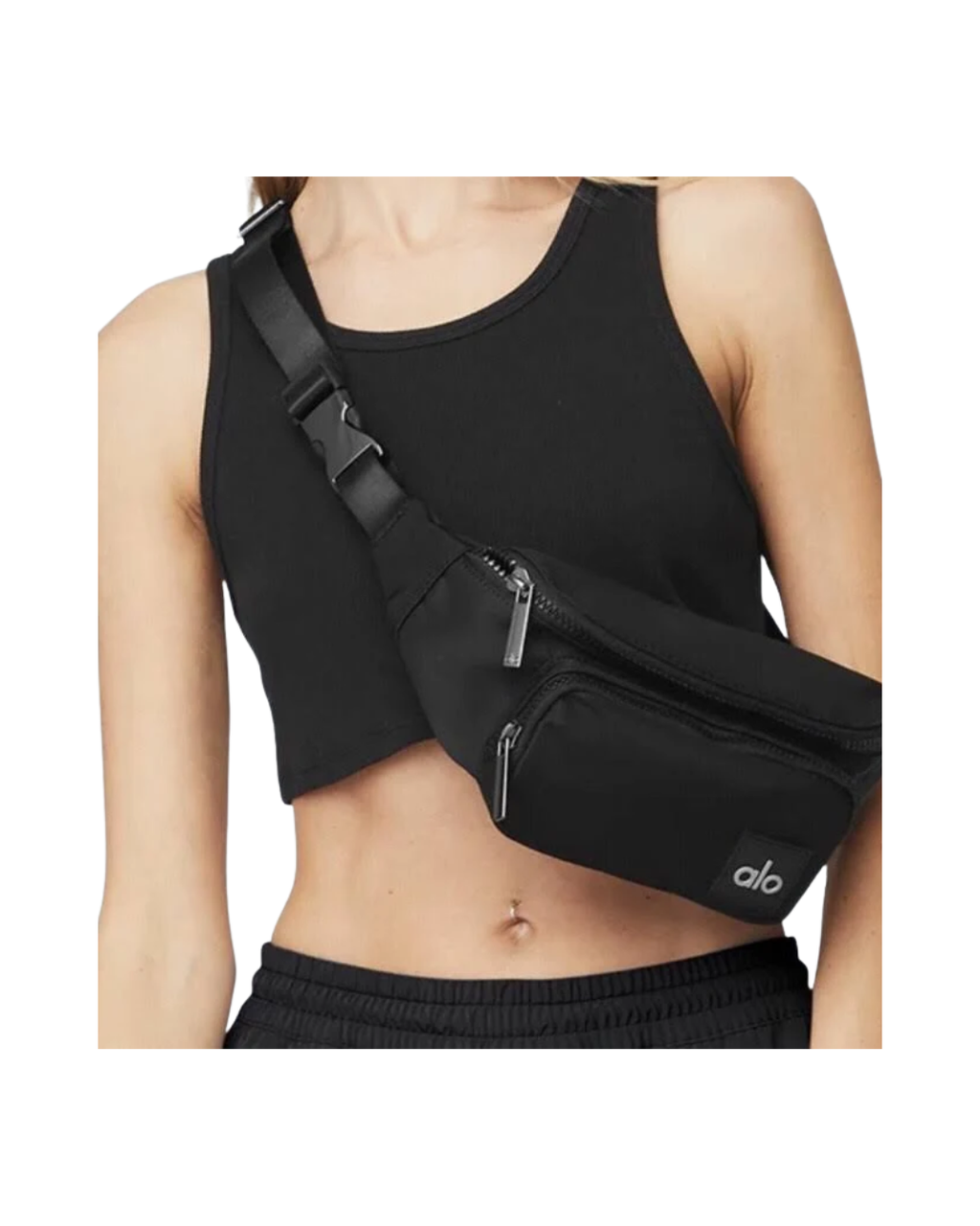 Cangurera Alo Yoga Explorer Negra