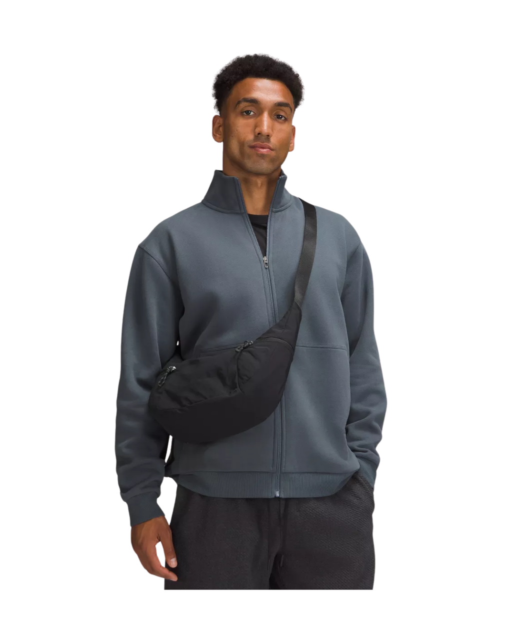 Lululemon Bolsa cruzada tipo slouchy 6L | Negro