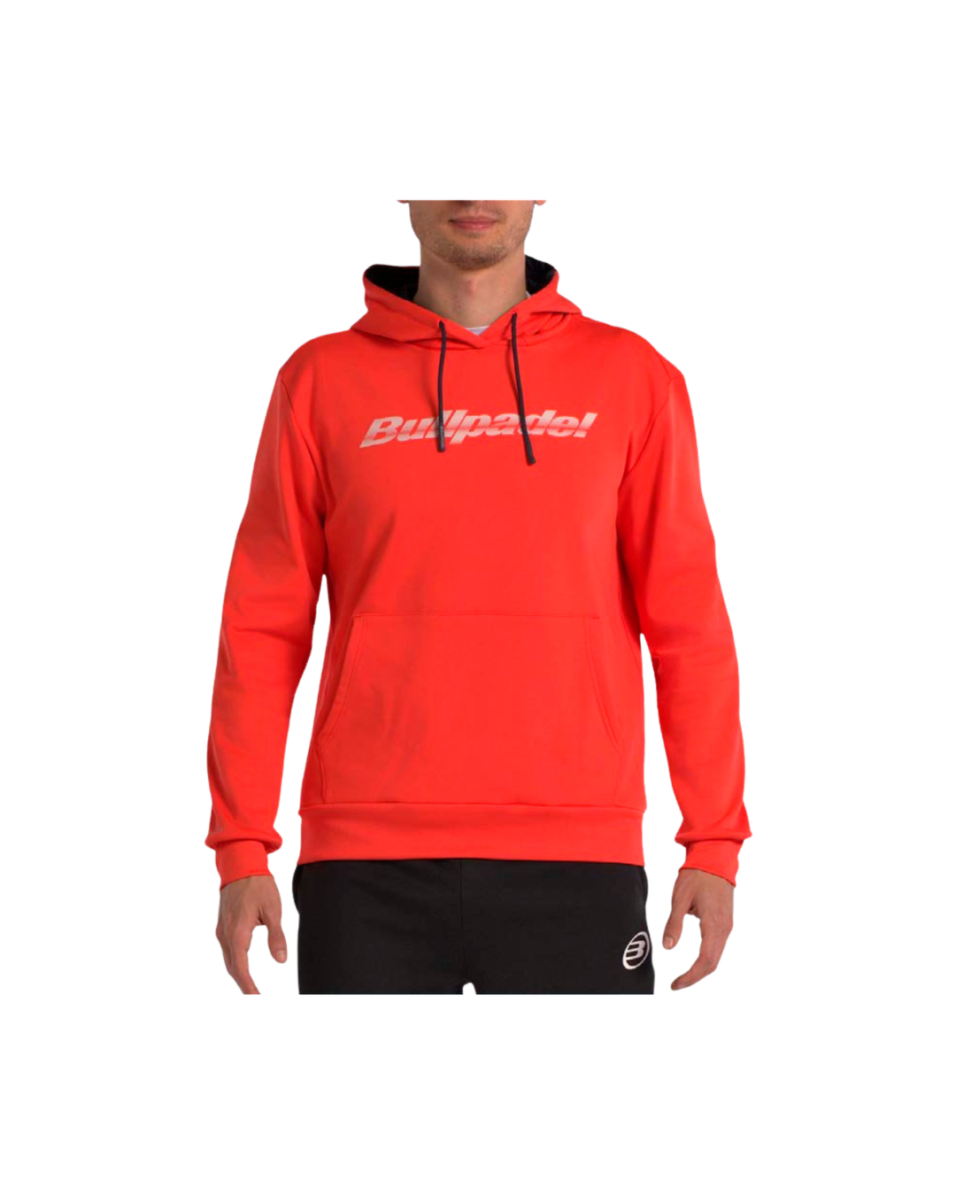 Sudadera Bullpadel Boyes Rojo Coral