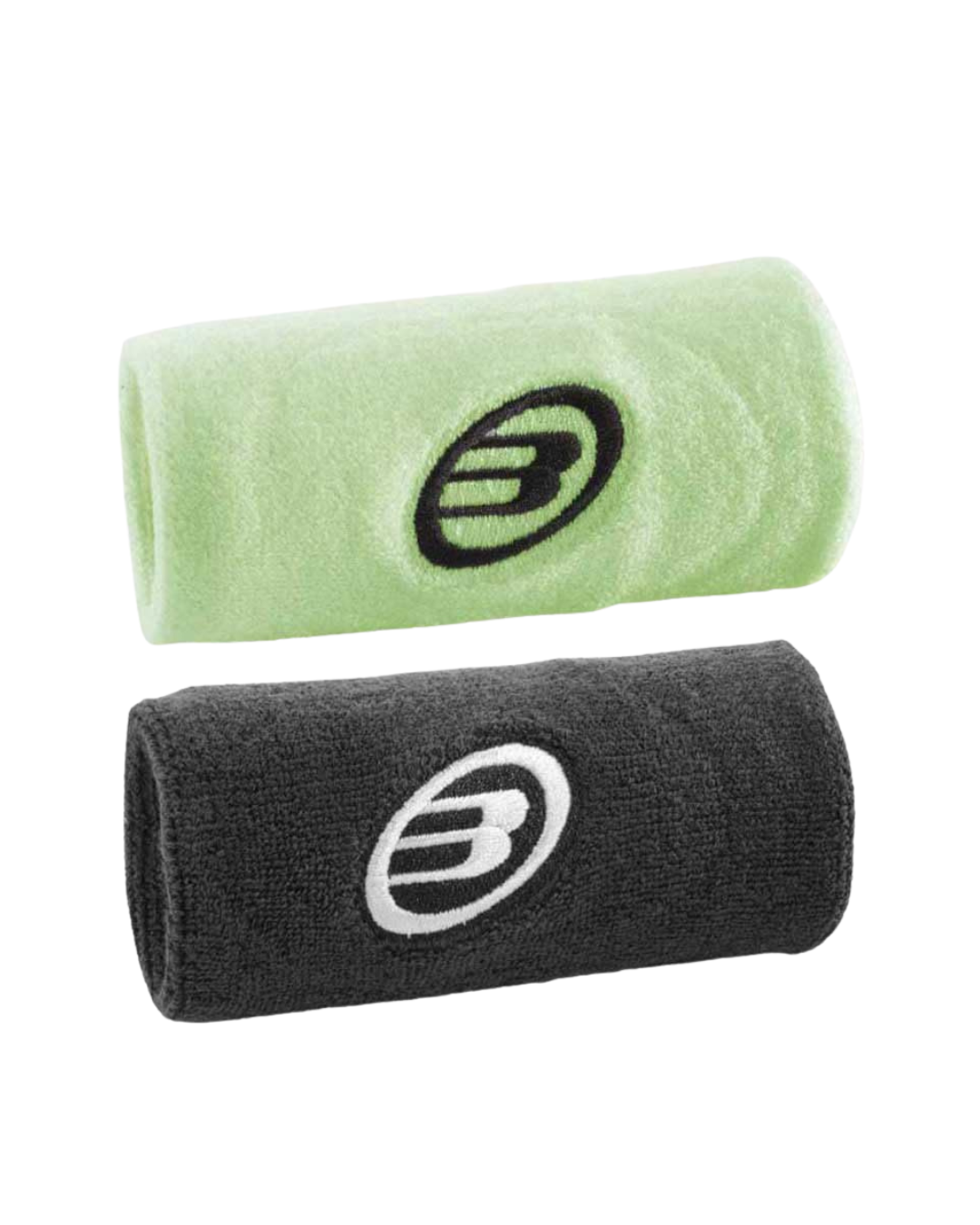 MUÑEQUERAS BULLPADEL NEGRO/AMARILLO AZUFRE