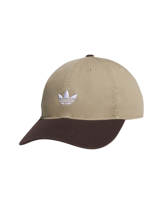 GORRA ADIDAS RELAXED TREFOIL CAFÉ