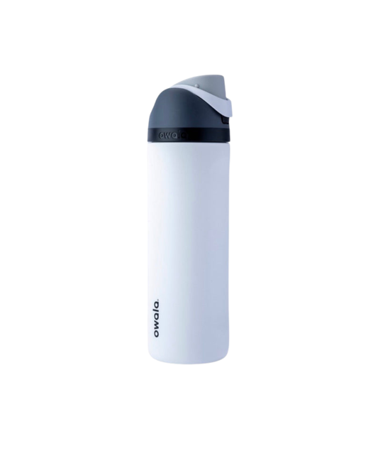 Owala Bote de Agua 24 oz | Blanco - Negro