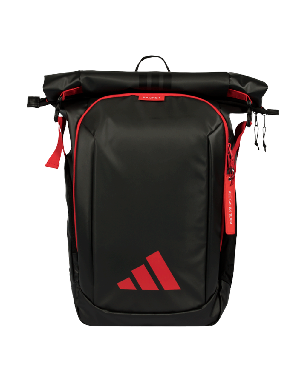 Mochila Adidas Multigame Black/Red Ale Galán 2026