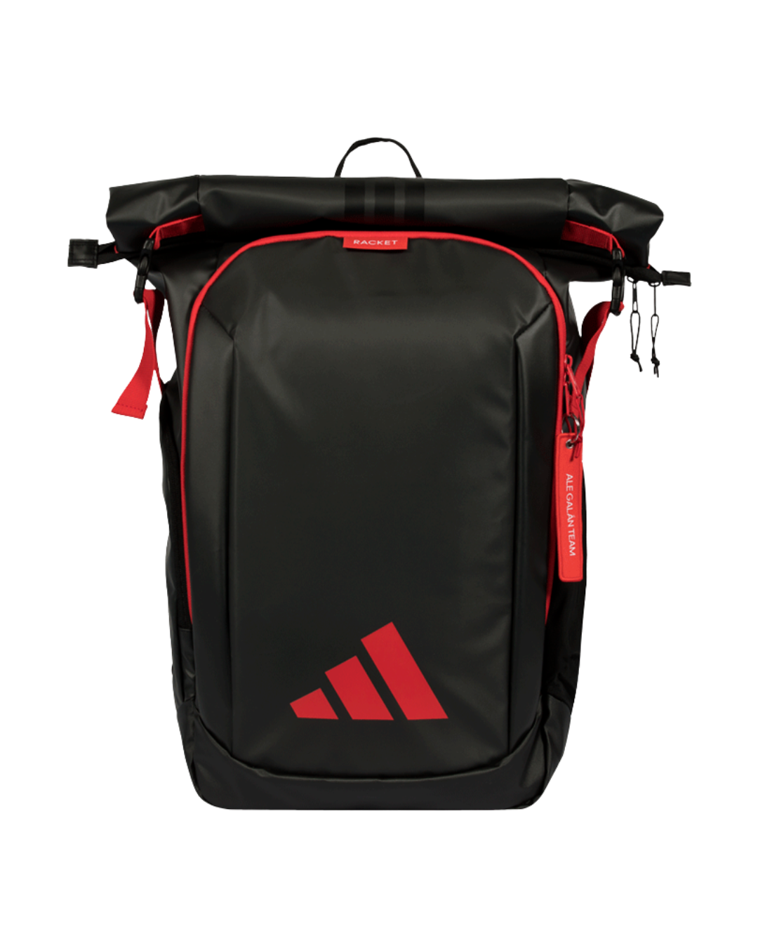 Mochila Adidas Multigame Black/Red Ale Galán 2026