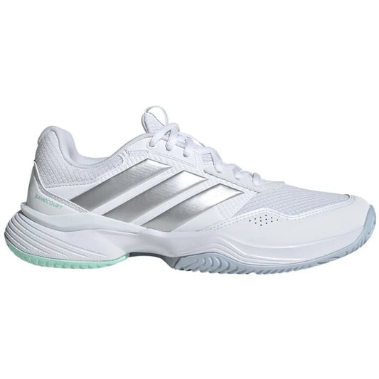 TENIS ADIDAS GAMECOURT 3 PARA MUJER BLANCO PLATA AZUL PARA TENIS