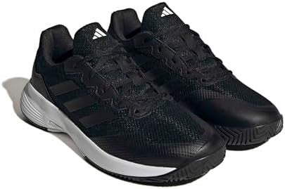 TENIS ADIDAS GAMECOURT 2 NEGRO BLANCO PARA TENNIS Y PÁDEL HOMBRE