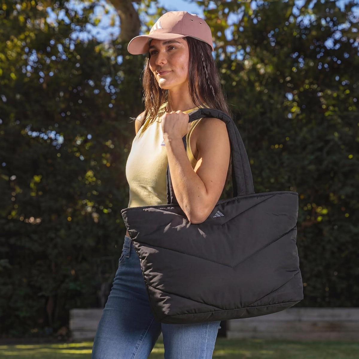 Adidas Quilted Tote Negro