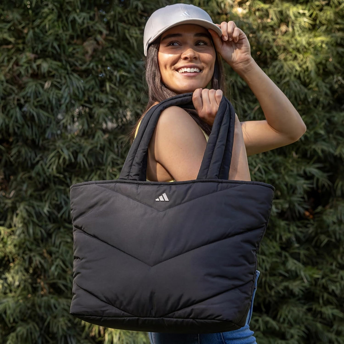 Adidas Quilted Tote Negro
