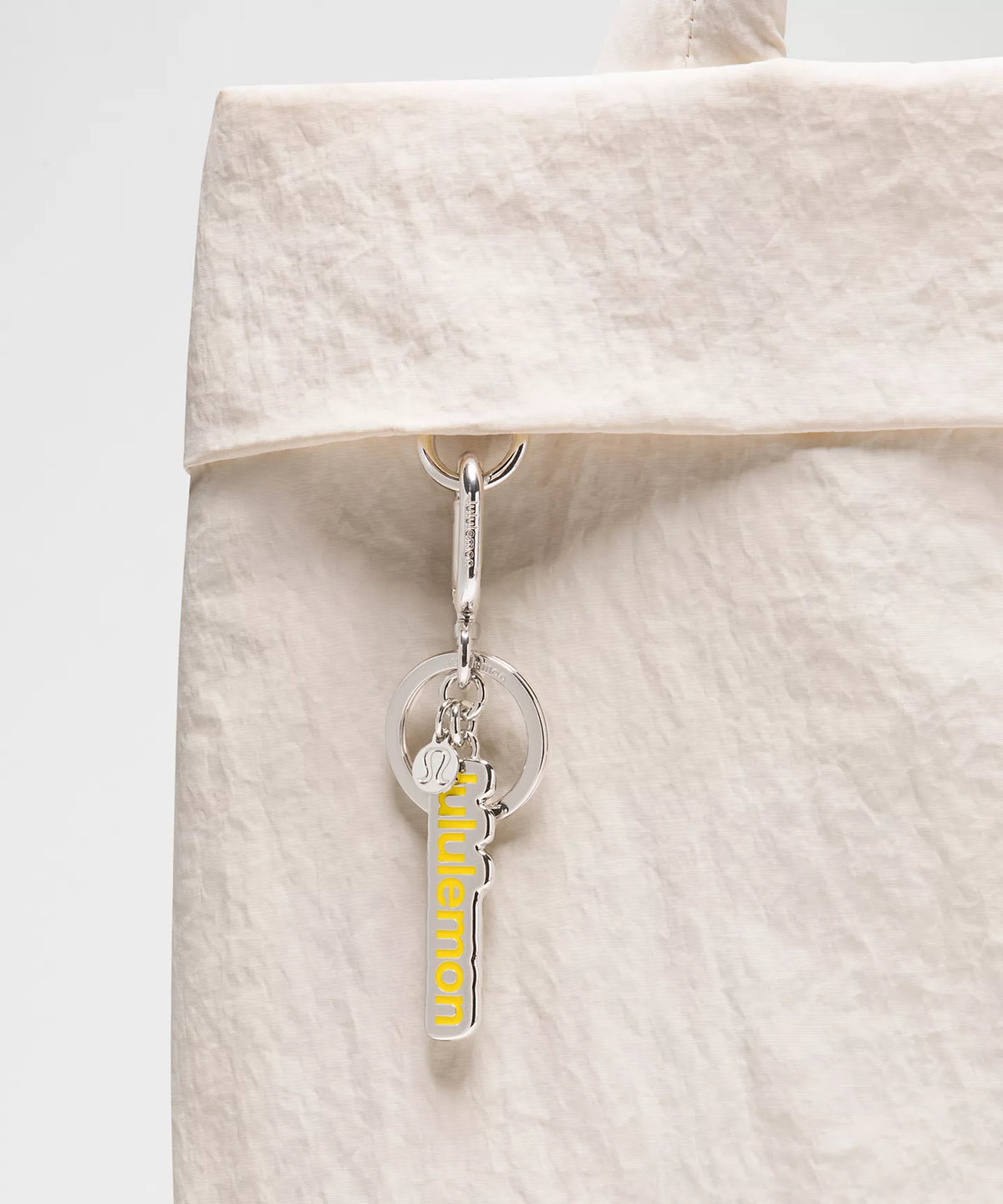 lululemon Metal Keychain