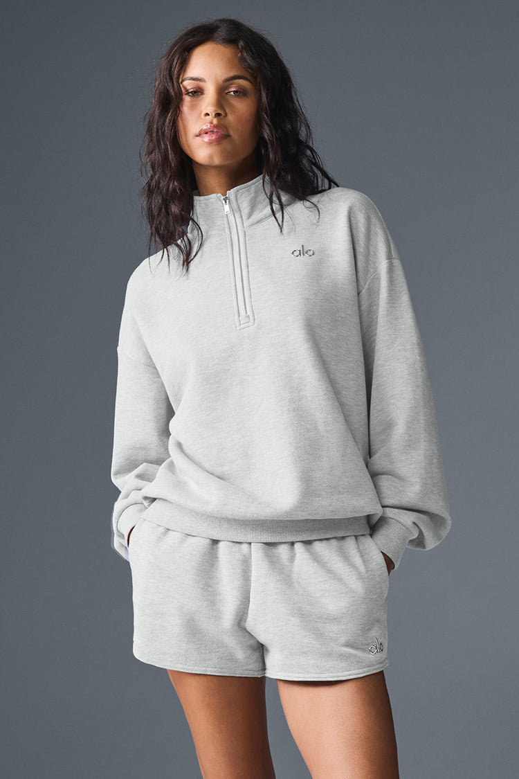 Jersey alo zíper gris
