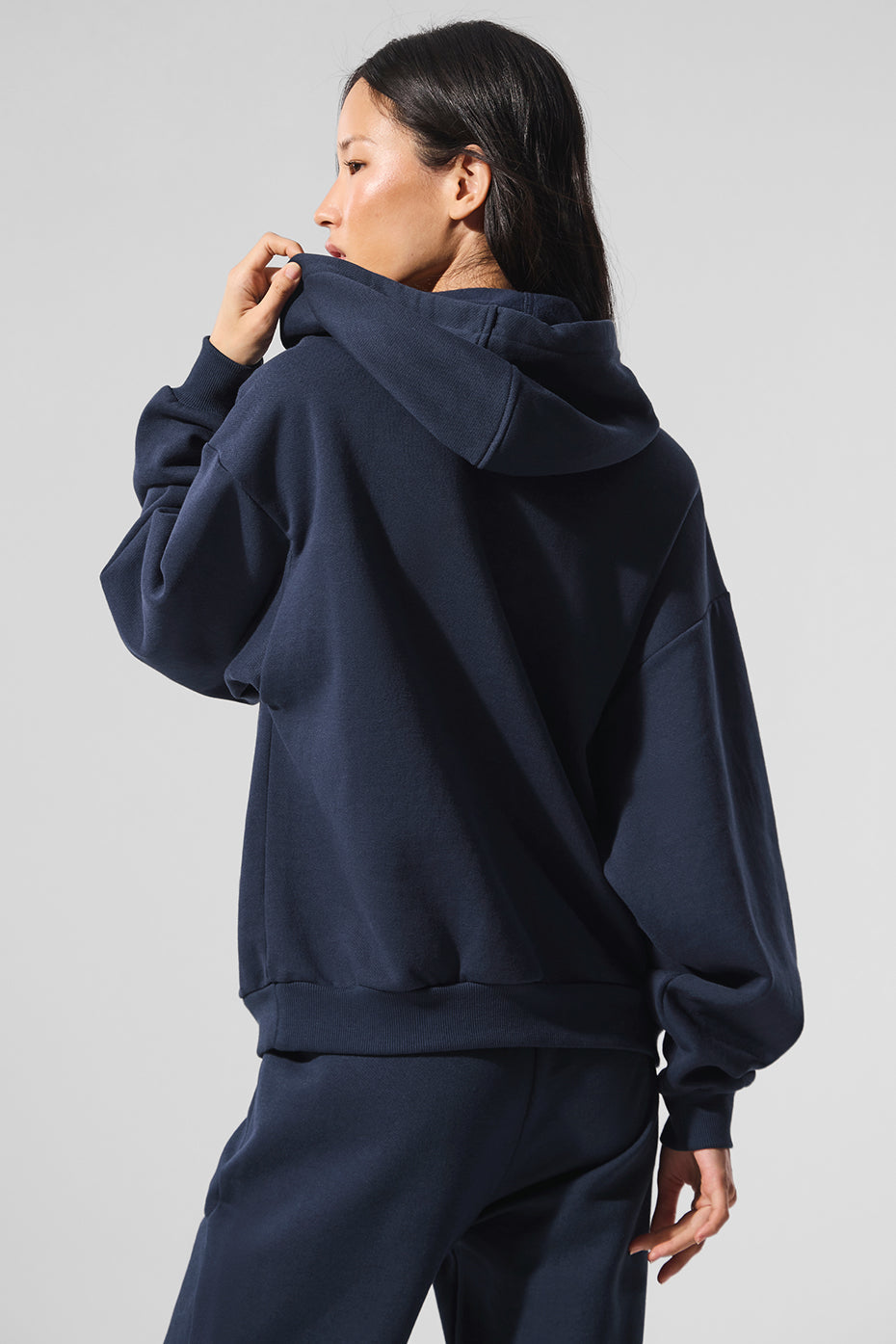 Jersey alo con capucha navy