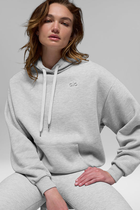 Jersey alo con capucha gris