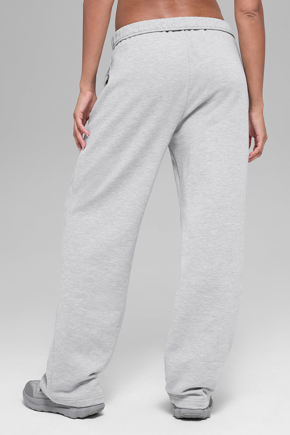 Pantalón alo accolade pierna recta gris