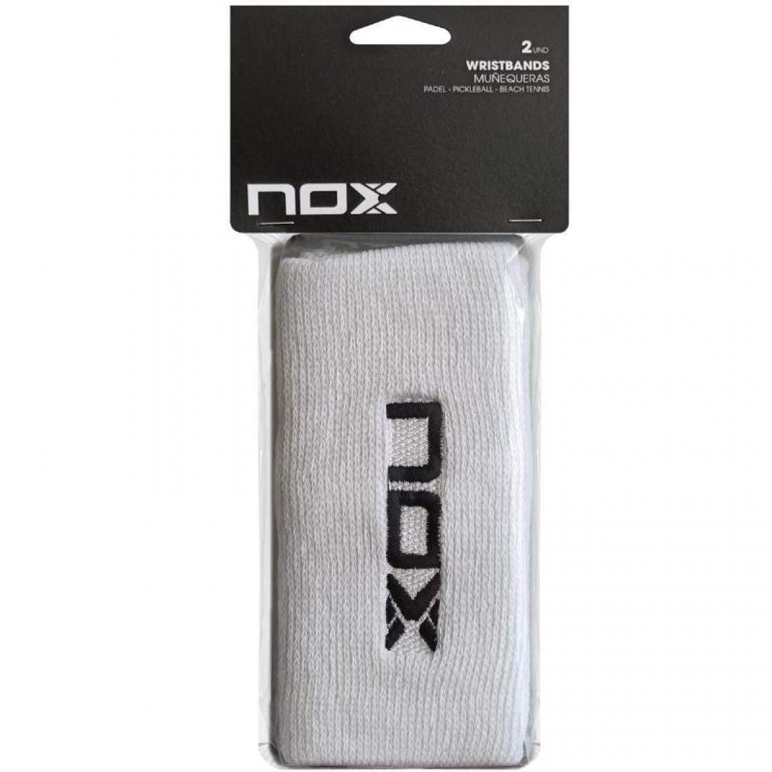 MUÑEQUERAS NOX COLOR BLANCO