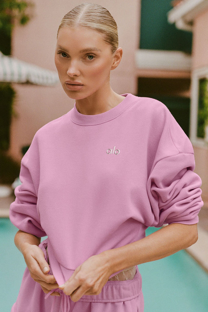 Jersey alo cuello redondo candy heart pink