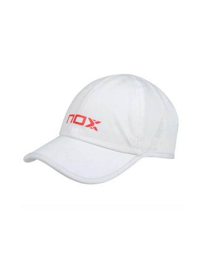 GORRA NOX BLANCO ROJO