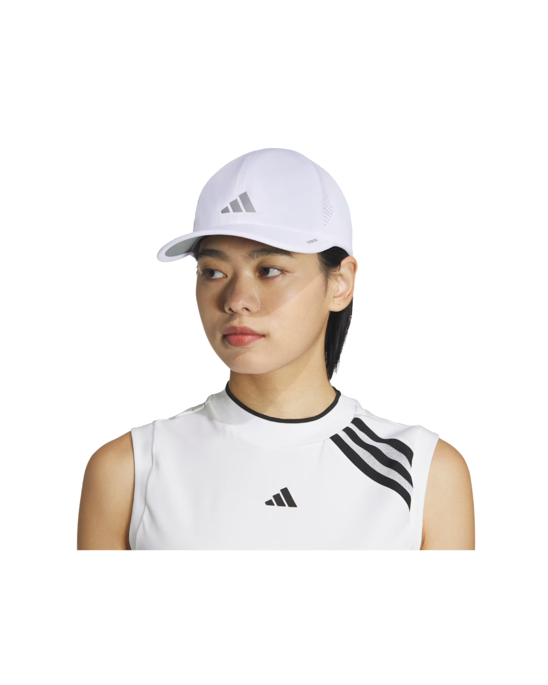 GORRA ADIDAS WOMAN SUPERLITE 3 WHITE/SILVER METALLIC