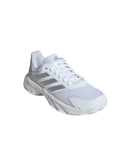 TENIS ADIDAS COURTJAM CONTROL 3 WOMAN BLANCO/PLATA