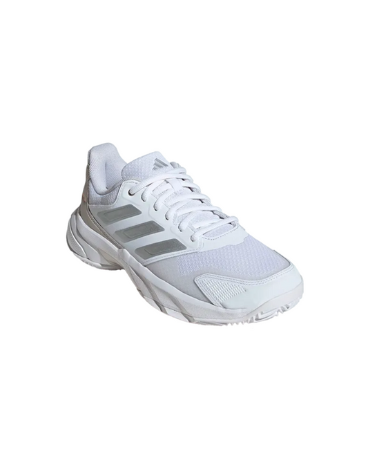 TENIS ADIDAS COURTJAM CONTROL 3 WOMAN BLANCO/PLATA
