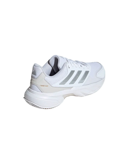 TENIS ADIDAS COURTJAM CONTROL 3 WOMAN BLANCO/PLATA