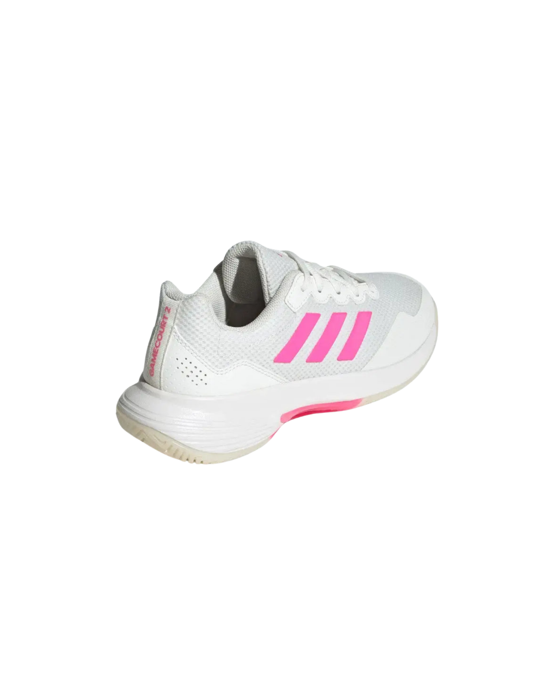 TENIS ADIDAS GAMECOURT 2 WOMAN BLANCO/ROSA NEÓN