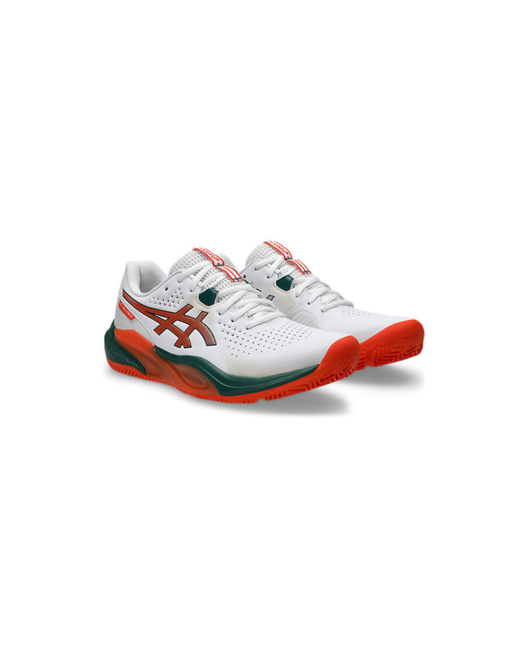 ASICS Men Gel-Challenger 15 padel White/Energy Orange