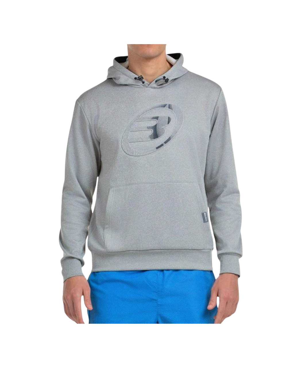 Sudadera Bullpadel Gomese Gris Medio Vigore