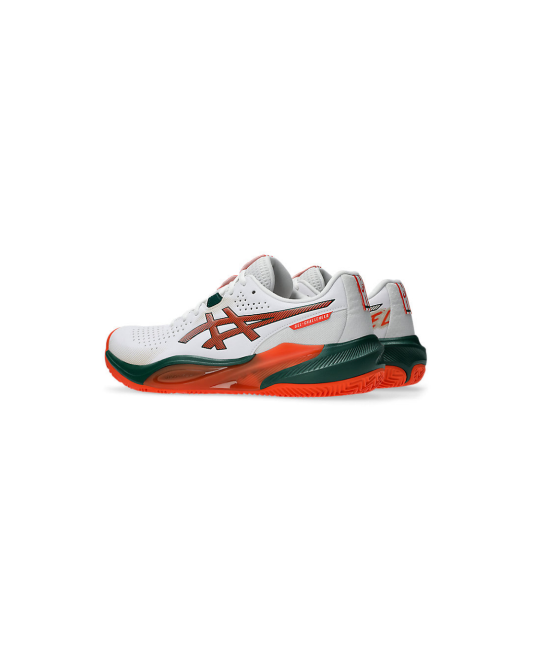 ASICS Men Gel-Challenger 15 padel White/Energy Orange